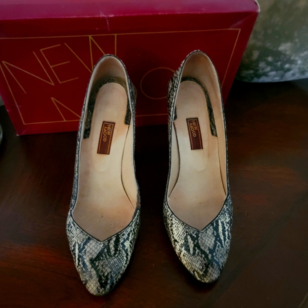Snake Skin Heels